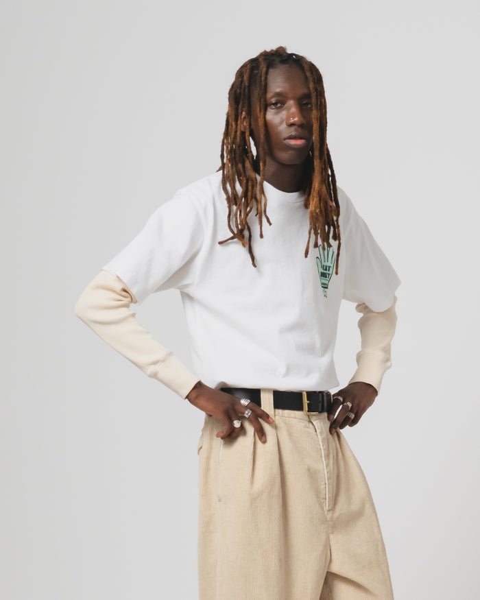 Antigoon Tee Open End White
