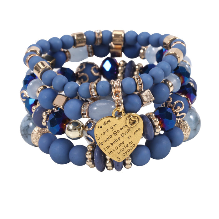 B867 - Bohemia Beaded Layer Bracelet
