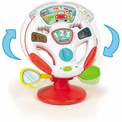 Baby Clementoni Turn & Drive Activity Wheel