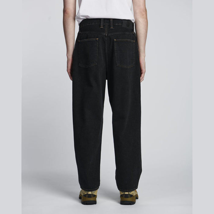 Edwin Tyrell Pant Pembroke Black Dark Marble Wash