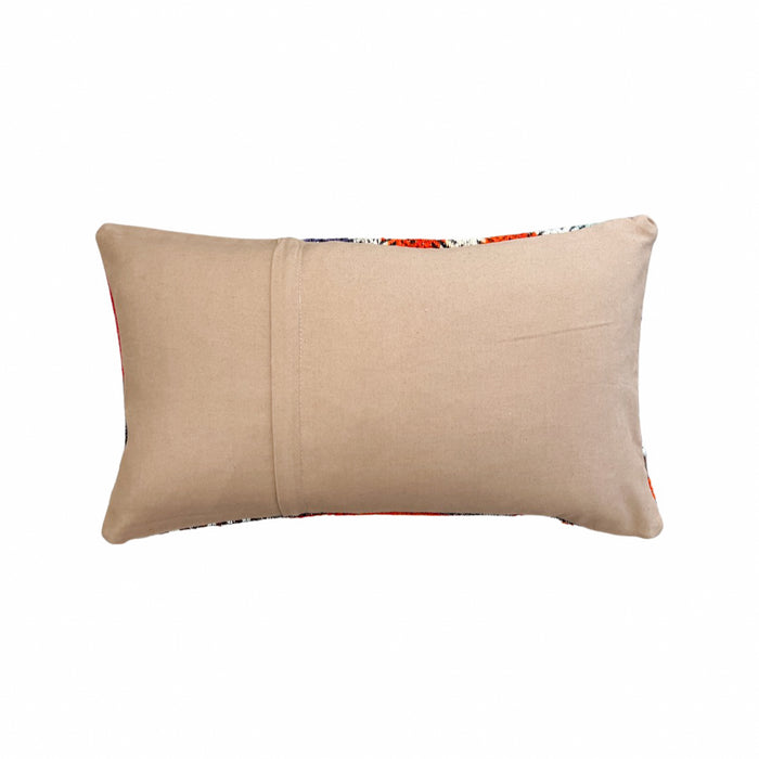Eleanor Lumbar Kilim Pillow (12x20)