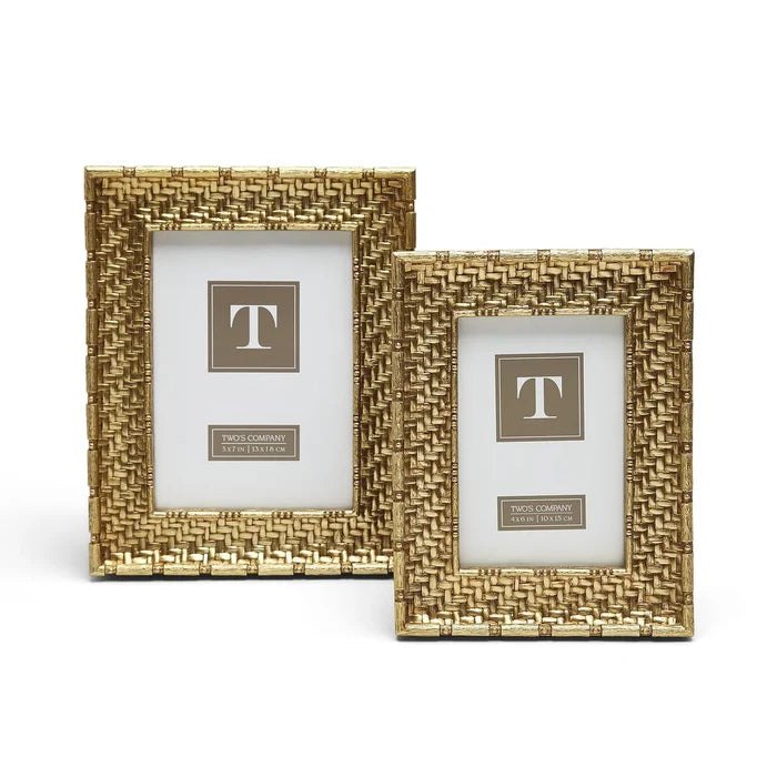 Gold Weave Frame