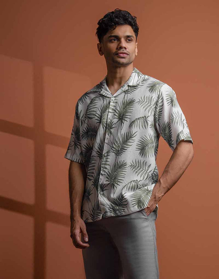 JOBBS SHORT SLEEVE PRINTED SHIRT