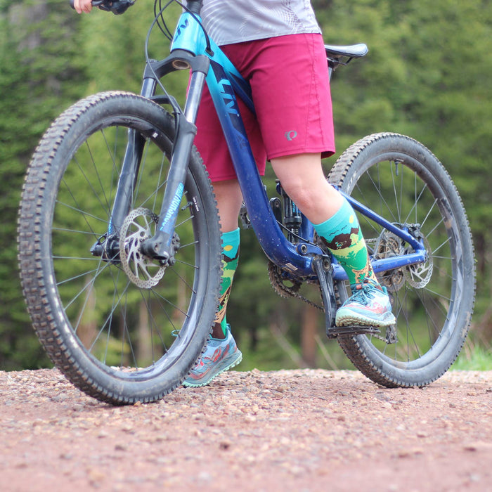 Lavley - I'd Rather Be Mountain Biking Socks