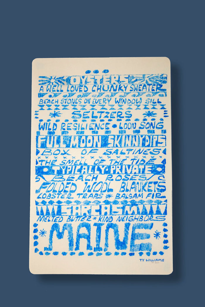 Maine Poster