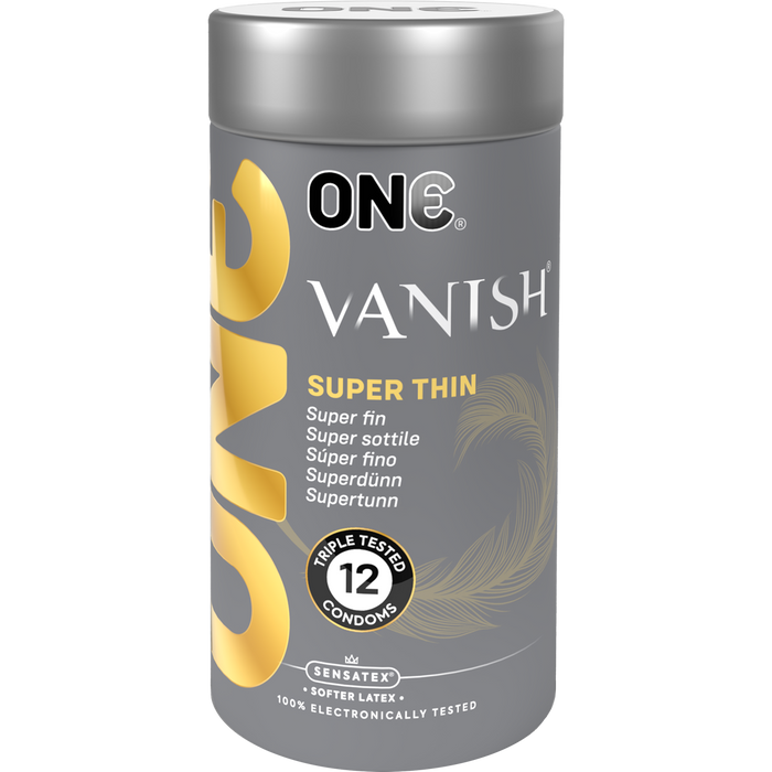 ONE Vanish Superthin Box 12 | WorldCondoms