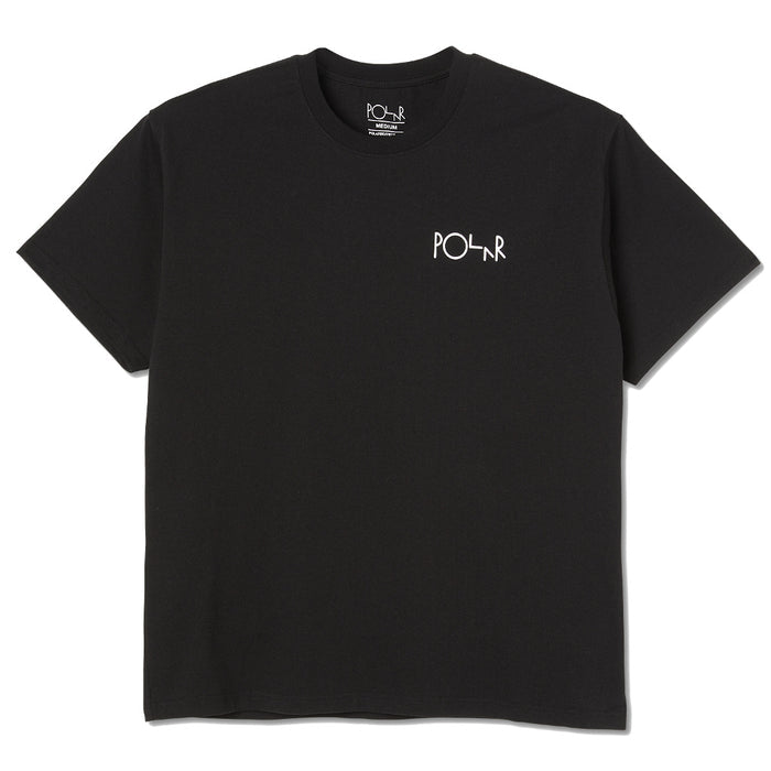 Polar Skate Co. Stroke Logo T-Shirt Black