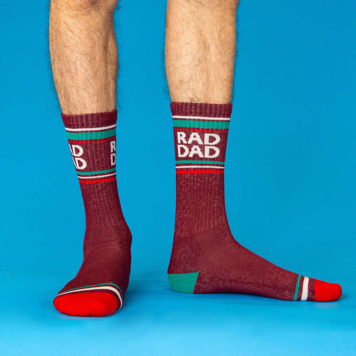 Rad Dad Premium Cotton Gym Socks