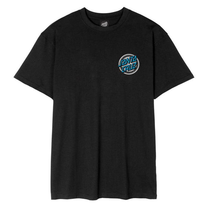Santa Cruz Dressen Rose Crew One T-Shirt Black