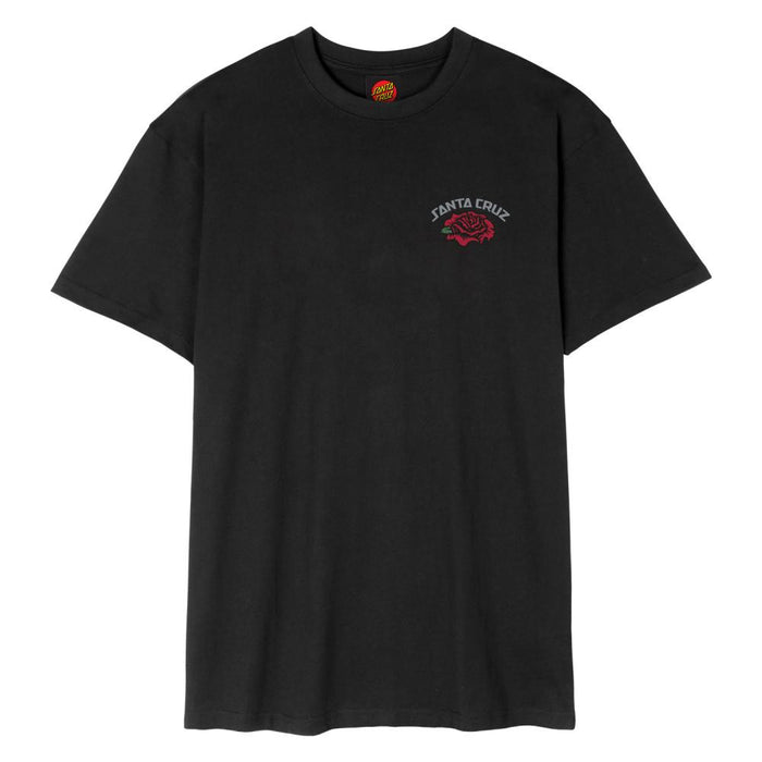 Santa Cruz Dressen Rose Solo T-Shirt Black