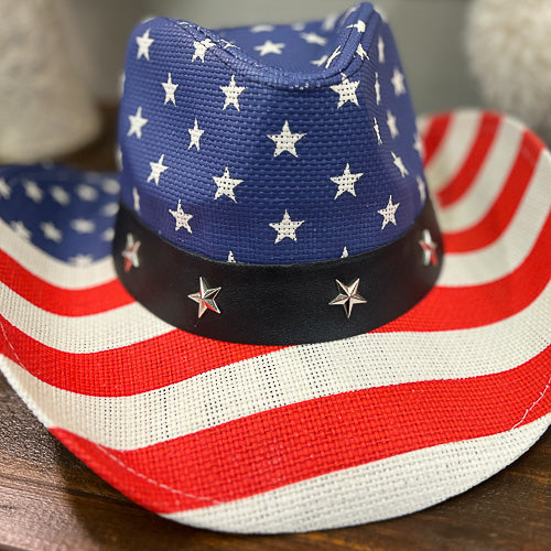 Stars & Stripes Cowboy Hat