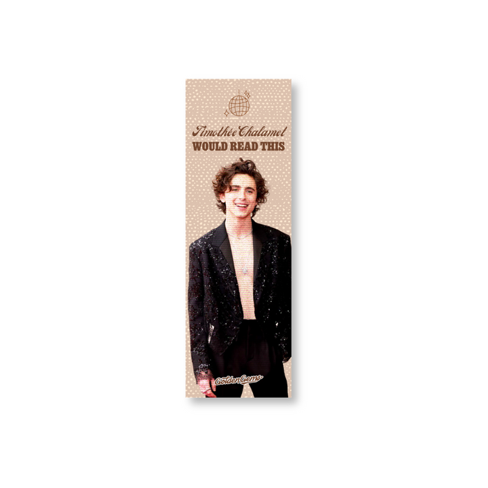 Timothee Would Read This Bookmark