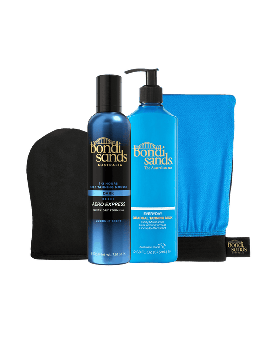 Aero Express Self Tanning Routine Bundle
