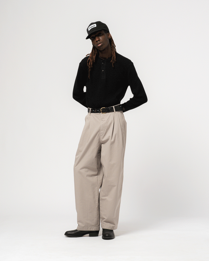 Ambassador Pants Crispy Cotton Oyster
