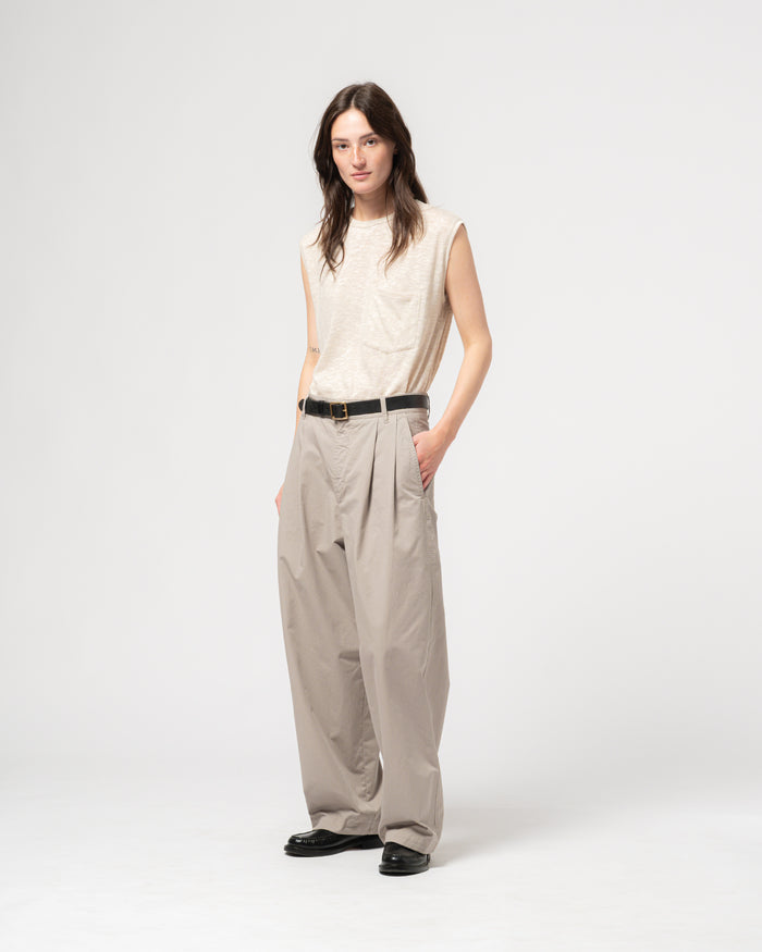 Ambassador Pants Crispy Cotton Oyster