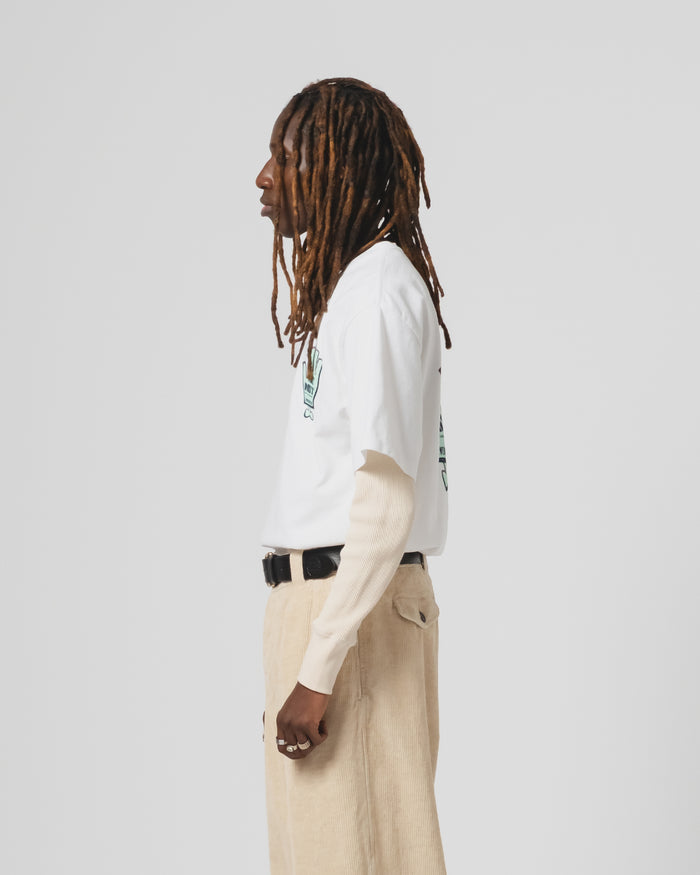 Antigoon Tee Open End White