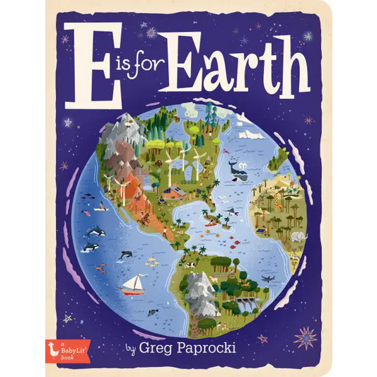 BabyLit Alphabet Books - E is for Earth