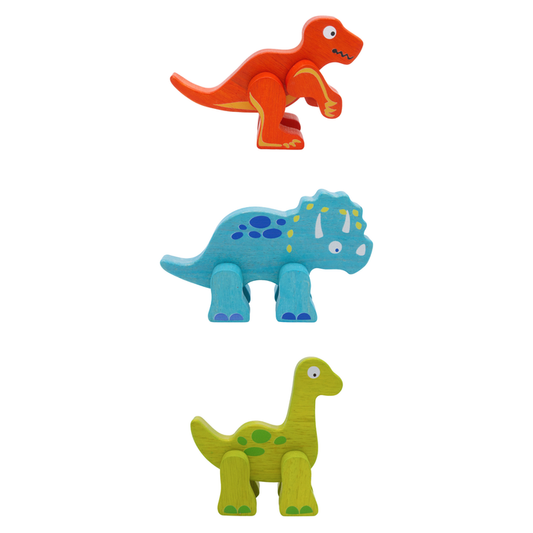 BeginAgain Posable Dinosaurs