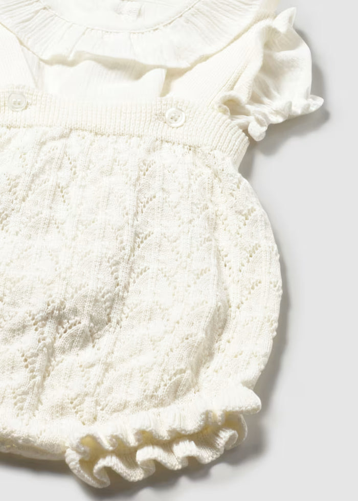 Beige Knit Bubble
