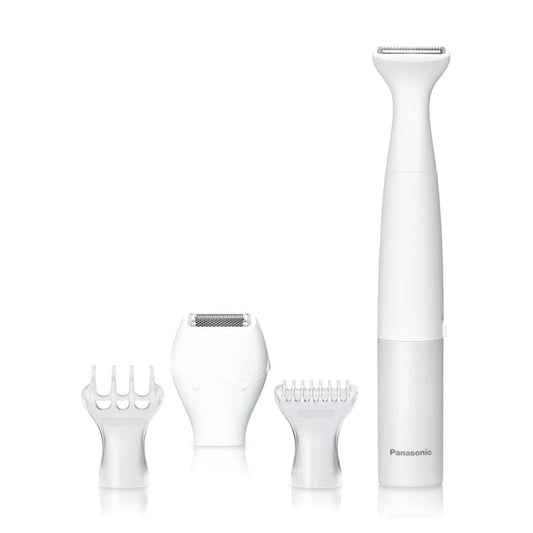 Bikini Trimmer, Extra-Wide Head, Updated Foils with 4 Attachments