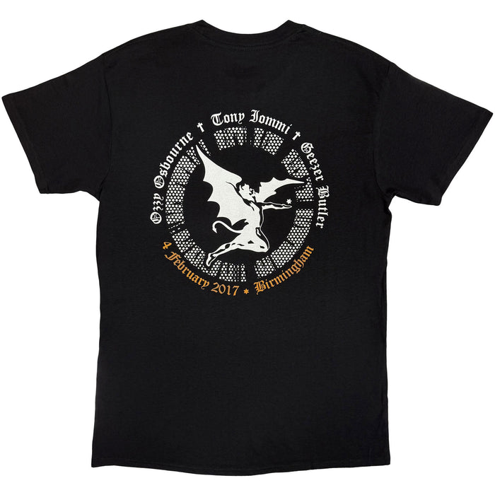 BLACK SABBATH - THE END DEMON - T-Shirt Black (Back Print)