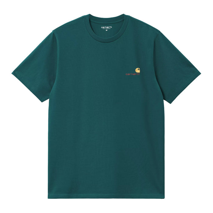 Carhartt WIP American Script T-Shirt Malachite