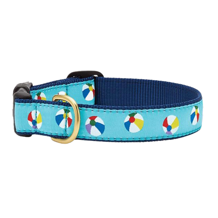 BEACH-BALLS-DOG-COLLAR