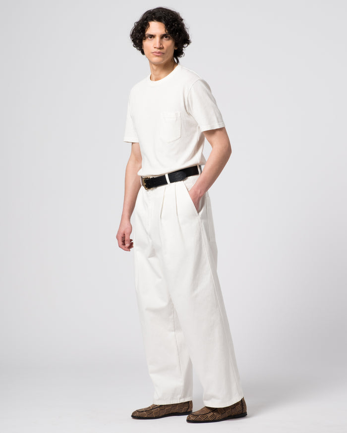 Consul Pants Denim White