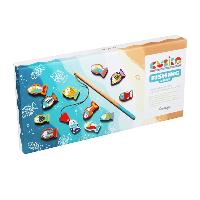 Cubika Magnetic Wooden Fishing Game