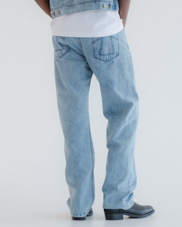 D66 Fit Salt Lake Denim Blue