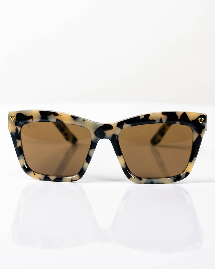 Deville Sunglasses - Ivory Tortoise & Bronze