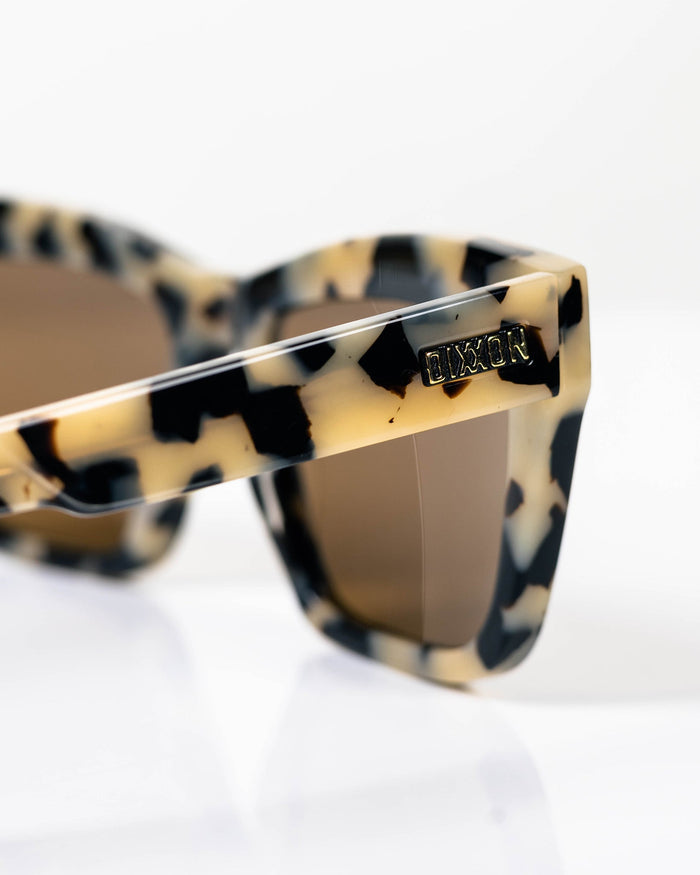 Deville Sunglasses - Ivory Tortoise & Bronze