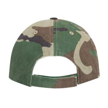 Distressed Camo Low Pro Cap