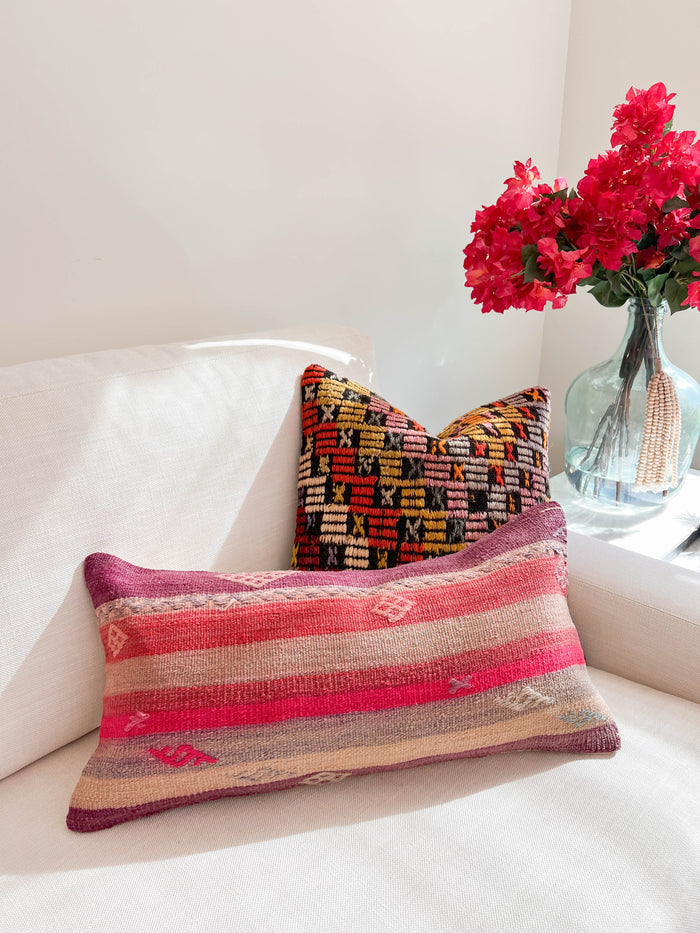 Dream Kilim Pillow (12x24)
