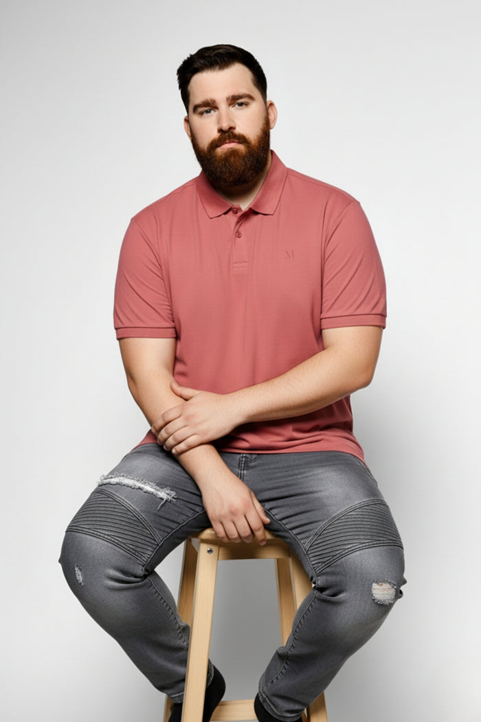 Easta Rose - Zyric Polo Plus Size