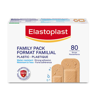 Elastoplast Value Pack Plastic Assorted Bandages - 80's