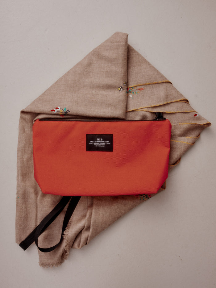 Fannypack Crossbody Canvas Nylon Reddish Orange