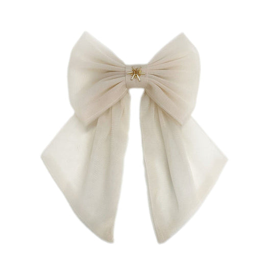 Fira Gold Star Hair Bow - Petite Maison Kids