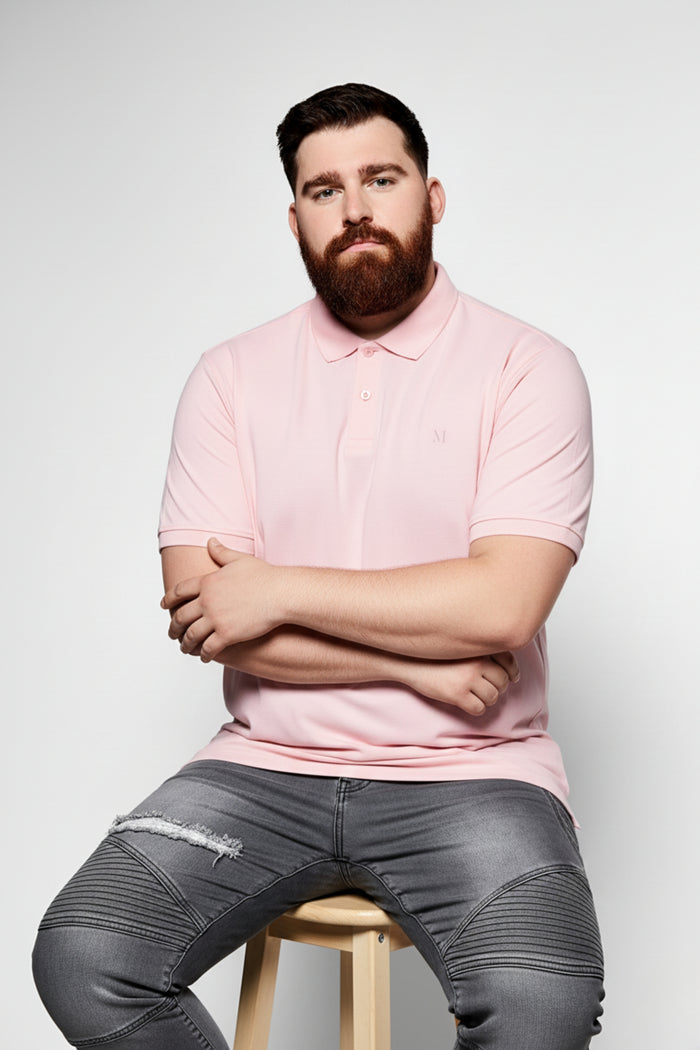 Flamingo - Zyric Polo Plus Size