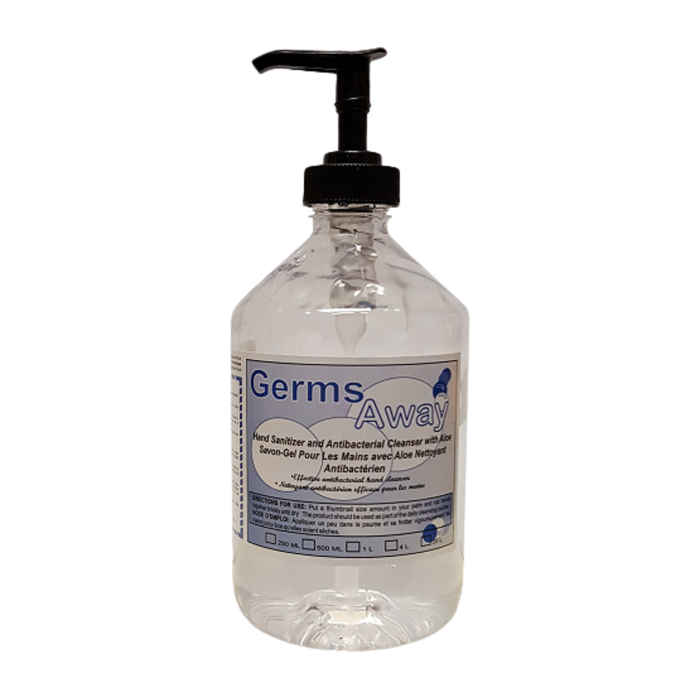 Germs Away Hand Sanitizer With Hand Pump