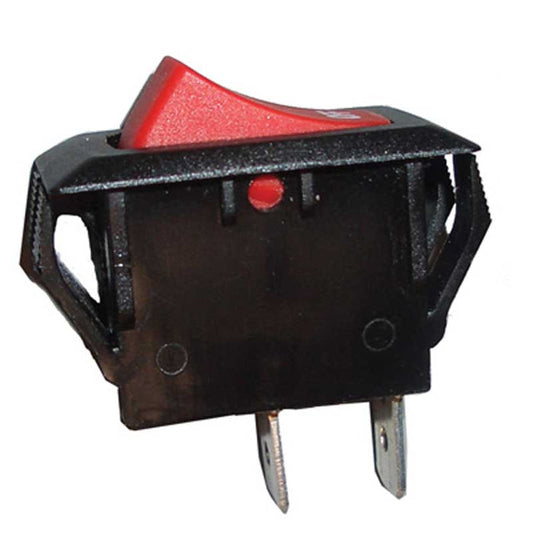 Hoover Switch, Black W/Red Rocker Rectangular Windtunnel Part 38-9300-05