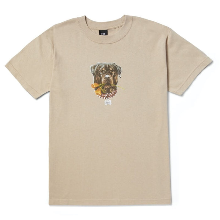 HUF Big Poppy T-Shirt Bone