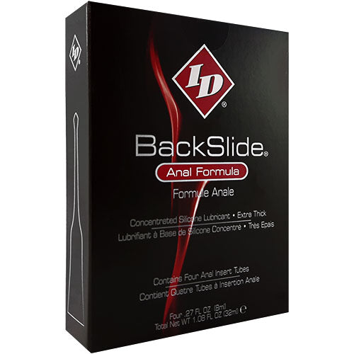ID BackSlide Anal Insert Tubes 4x8ml