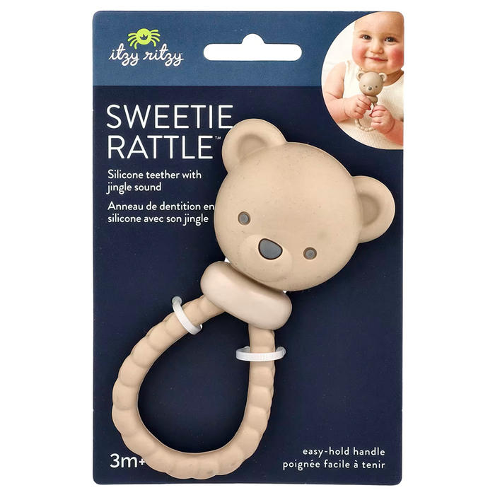 Itzy Ritzy Sweetie Rattle - Bear