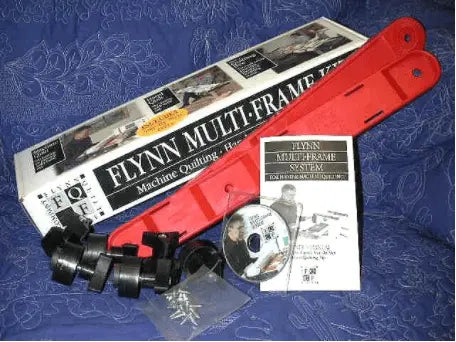 John Flynn John Flynn's Portable Quilting Multi Frame Kit for Home Sewing Machines (no rails) with Video