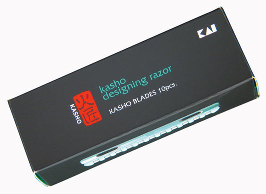 KASHO DESIGNING RAZOR BLADES GREEN 10 STÜCK