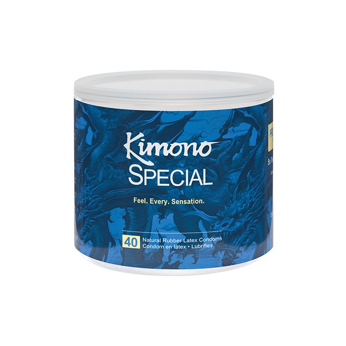 Kimono Special Assorted Colors Bowl 40 | WorldCondoms