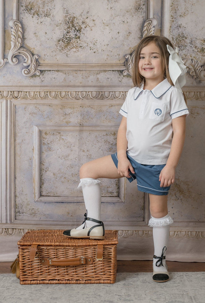 Lana Ruffle Knee High Socks - Petite Maison Kids