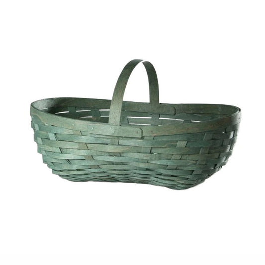 Large Woodbury Basket: Verde