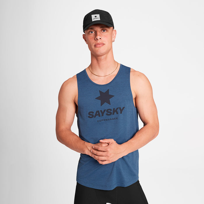 Saysky Logo Combat Pro Singlet Blue 2012 OMRSI30C2012